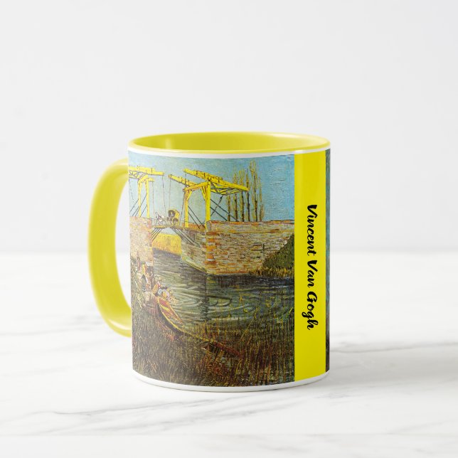Vincent Van Gogh - Bron Langlois i Arles Mugg (Framsida vänster)