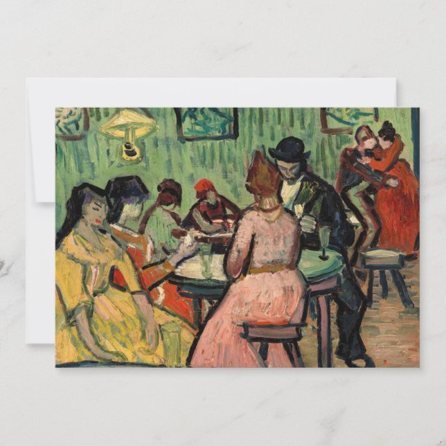 Vincent van Gogh - Brothel Inbjudningar (Framsida)