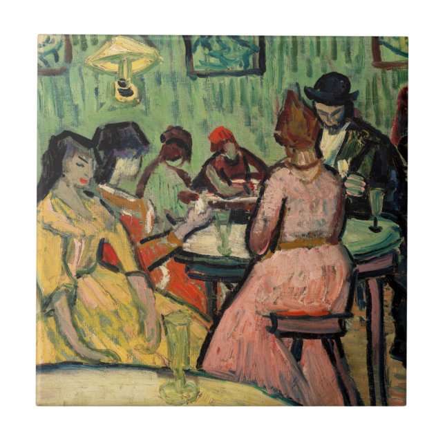 Vincent van Gogh - Brothel Kakelplatta (Framsidan)