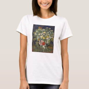 Vincent Van Gogh bukett av blommor i en vas T Shirt