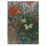 Vincent van Gogh - Butterflies och Poppies<br><div class="desc">Butterflies and Poppies - Vincent van Gogh,  Oil on Canvas,  1890</div>