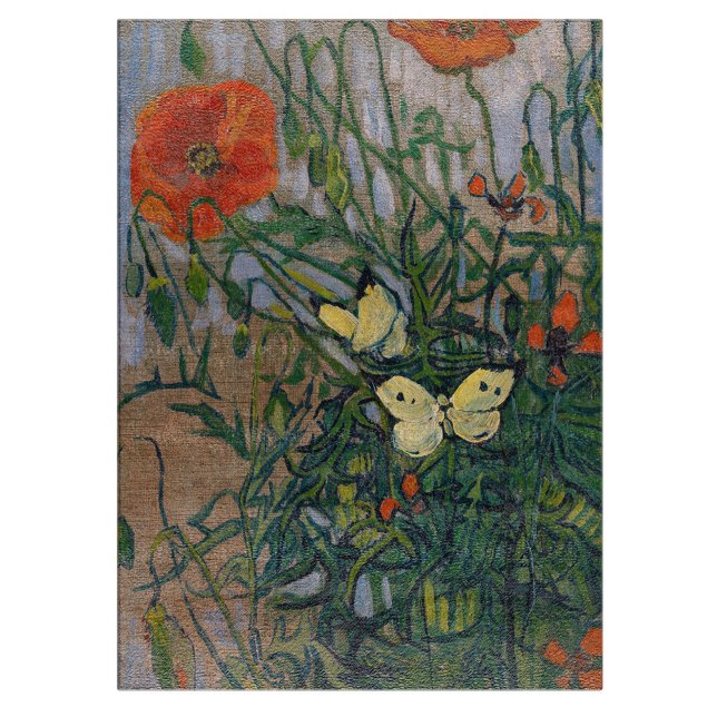 Vincent van Gogh - Butterflies och Poppies (Skapare uppladdad)