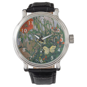 Vincent van Gogh - Butterflies och Poppies Armbandsur