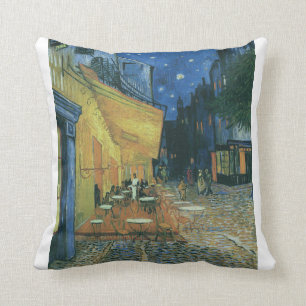 Vincent Van Gogh - Cafe Terrace i natt Kudde