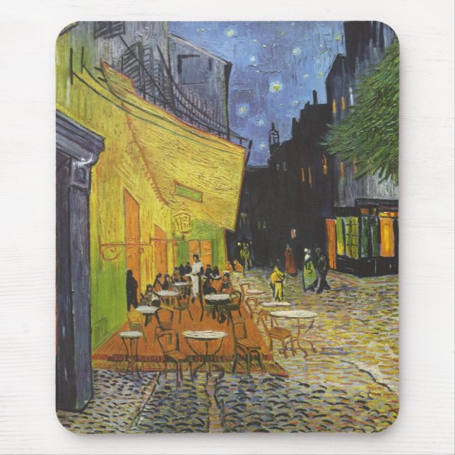Vincent Van Gogh - Cafe Terrace i natt Musmatta (Framsidan)