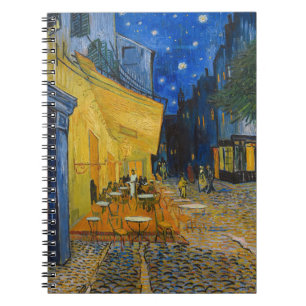 Vincent van Gogh - Cafe Terrace på natten Anteckningsbok