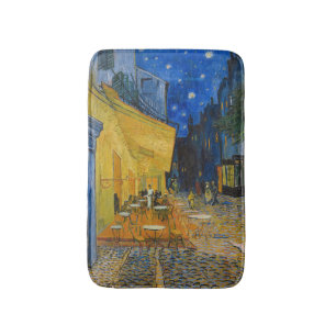 Vincent van Gogh - Cafe Terrace på natten Badrumsmatta