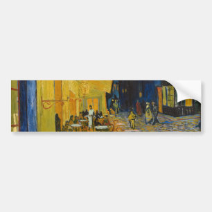 Vincent van Gogh - Cafe Terrace på natten Bildekal
