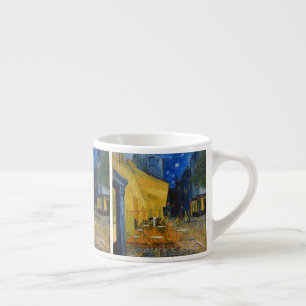 Vincent van Gogh - Cafe Terrace på natten Espressomugg