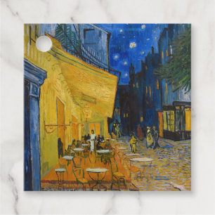 Vincent van Gogh - Cafe Terrace på natten Gåvor Etiketter