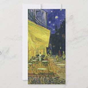 Vincent van Gogh - Cafe Terrace på natten Julkort