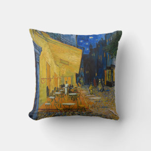 Vincent van Gogh - Cafe Terrace på natten Kudde
