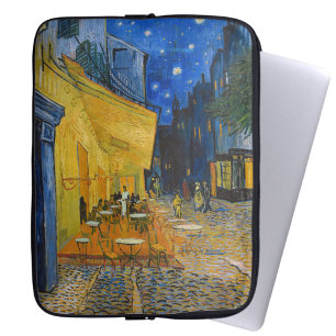 Vincent van Gogh - Cafe Terrace på natten Laptop Fodral