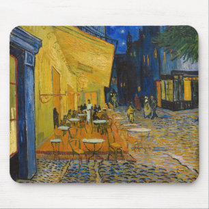 Vincent van Gogh - Cafe Terrace på natten Musmatta