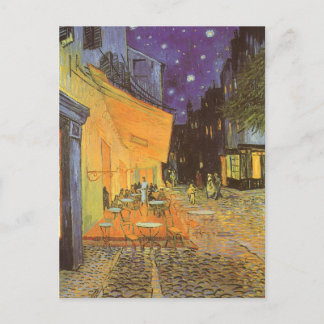 Vincent van Gogh - Cafe Terrace på natten Vykort