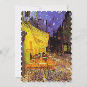 Vincent Van Gogh Cafe Terrace vid nattkonst