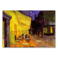Vincent Van Gogh Cafe Terrace vid nattkonst