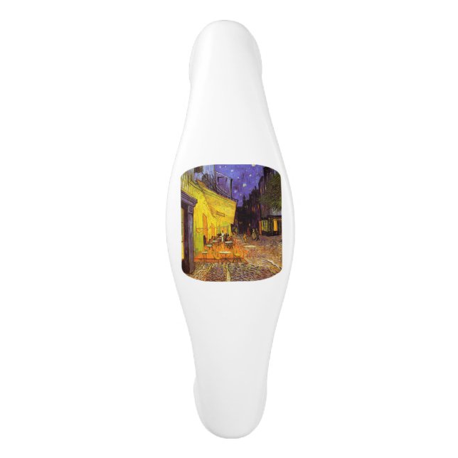 Vincent Van Gogh Cafe Terrace vid nattkonst Handtag (Framsidan)