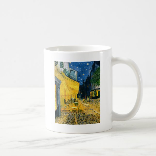 Vincent Van Gogh | Cafeterrass, ställe du Fora Kaffemugg (Höger)