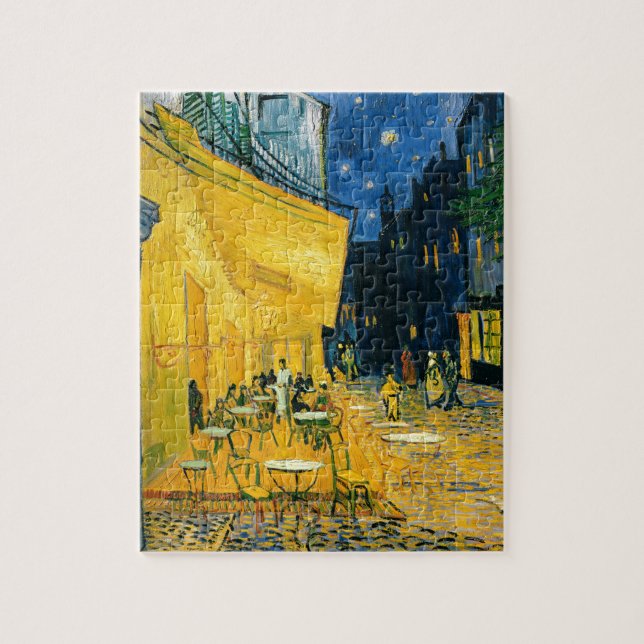Vincent Van Gogh | Cafeterrass, ställe du Fora Pussel (Vertikal)
