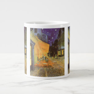 Vincent van Gogh - Caféterrassen om natten Jumbo Mugg