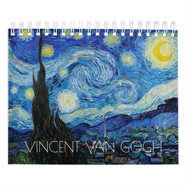 VINCENT VAN GOGH CALENDAR KALENDER (Omslag)