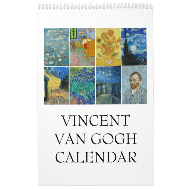 Vincent Van Gogh Calendar Kalender (Omslag)