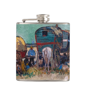 Vincent Van Gogh - Caravans, zigenarlägret nära Ar Fickplunta