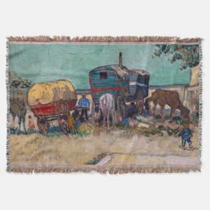Vincent Van Gogh - Caravans, zigenarlägret nära Ar Filt