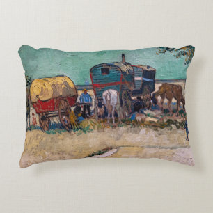 Vincent Van Gogh - Caravans, zigenarlägret nära Ar Prydnadskudde