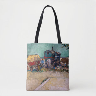 Vincent Van Gogh - Caravans, zigenarlägret nära Ar Tygkasse