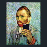 Vincent Van Gogh Cellphone Selfie Självporträtt Poster<br><div class="desc">Sprida konsten med den här roliga och originella Van Gogh Selfie med Cellphone. Digitalt retuscherat och förbättrat för högkvalitativ utskrift - du hittar inget annat på den här bran.</div>