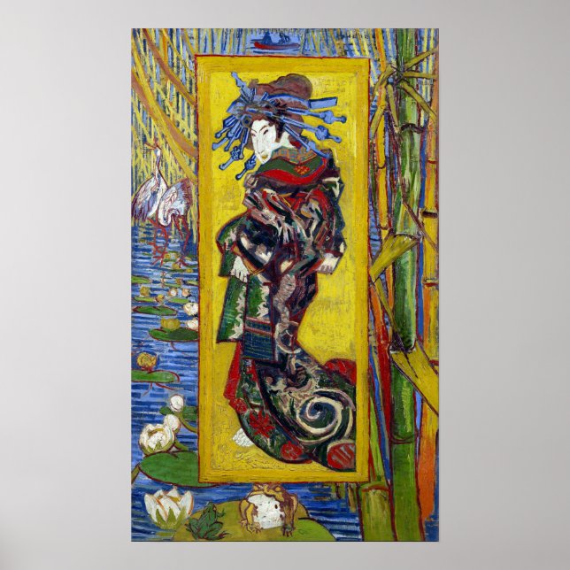 Vincent van Gogh Courtesan Poster (Framsidan)