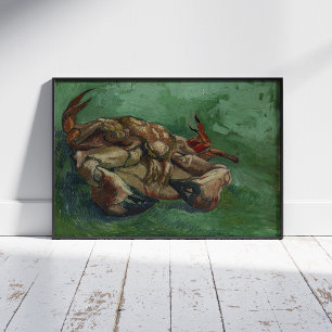 Vincent Van Gogh, Crab på baksidan Poster