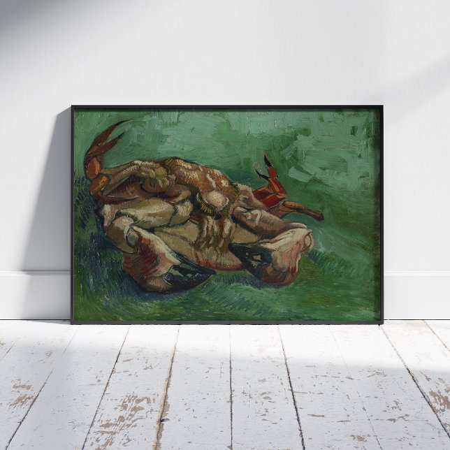 Vincent Van Gogh, Crab på baksidan Poster (Skapare uppladdad)