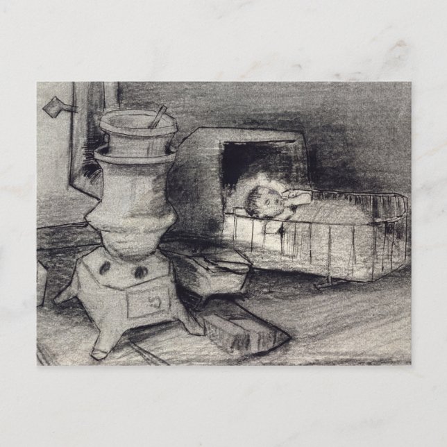 Vincent van Gogh | Cradle Vykort (Framsida)