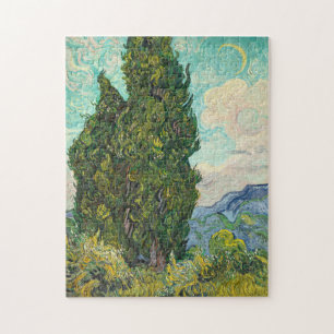Vincent Van Gogh Cypresses Pussel