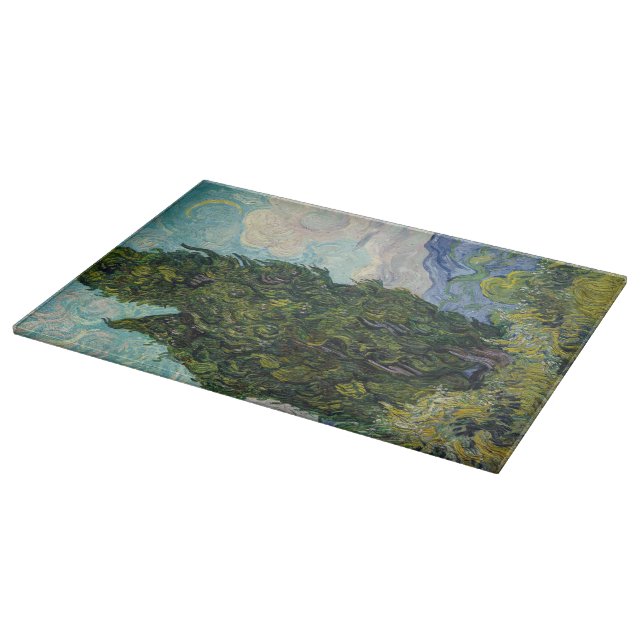 Vincent van Gogh - Cypressträd (Hörn)