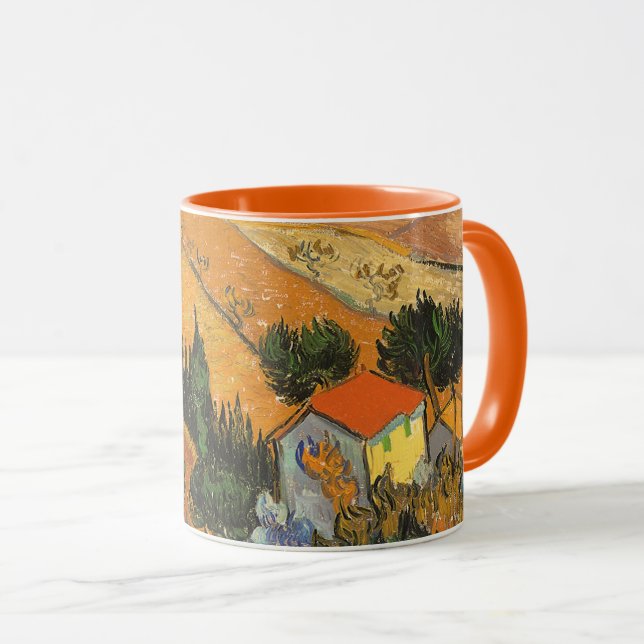 Vincent van Gogh - Dal med plogman Mugg (Framsida höger)