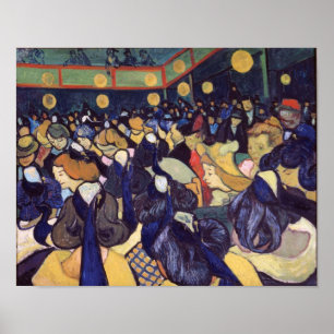 Vincent Van Gogh - Dance Hall in Arles Poster