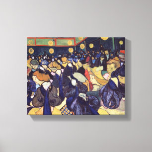 Vincent Van Gogh - Danssalong i Arles Canvastryck