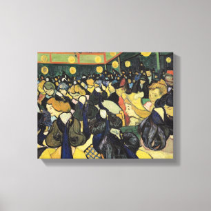 Vincent Van Gogh dansstället på Arles, 1888 Canvastryck