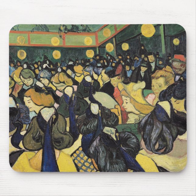 Vincent Van Gogh | dansstället på Arles, 1888 Musmatta (Framsidan)