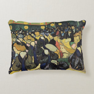Vincent Van Gogh dansstället på Arles, 1888 Prydnadskudde