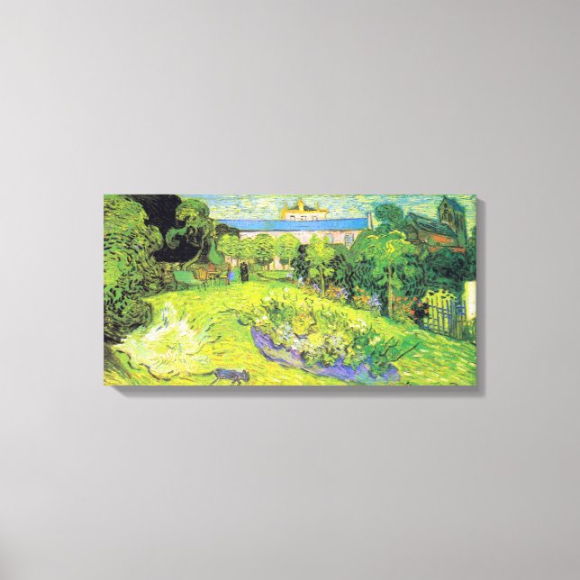 Vincent van Gogh Daubignys Garden Canvastryck (Framsida)