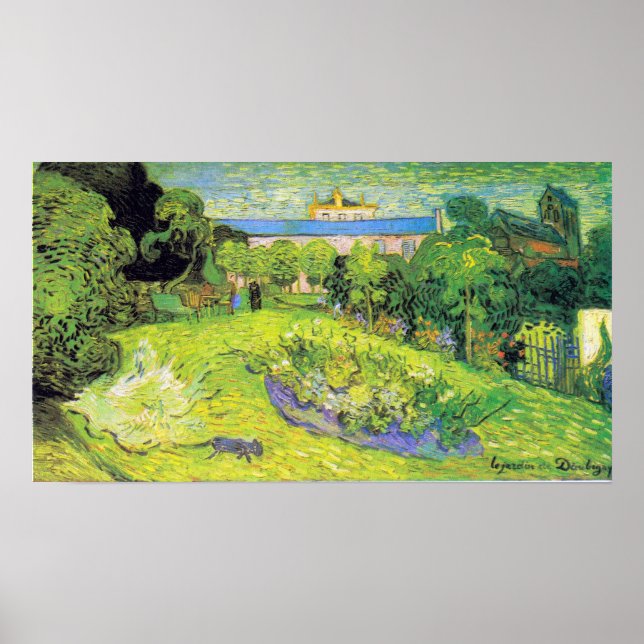 Vincent van Gogh Daubignys Garden Poster (Framsidan)