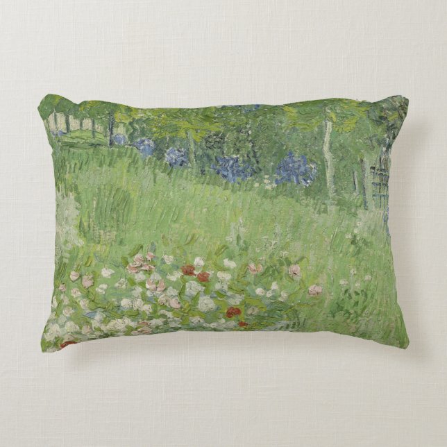 Vincent van Gogh - Daubignys Garden Prydnadskudde (Framsidan)