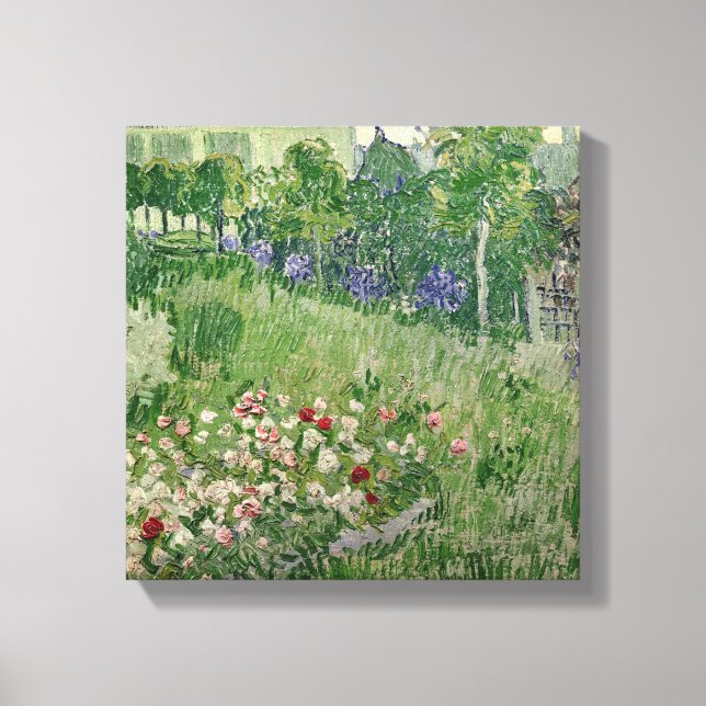 Vincent van Gogh | Daubignys trädgård, 1890 Canvastryck (Framsida)