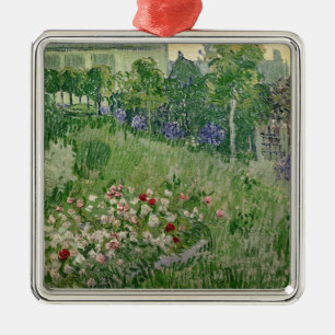 Vincent Van Gogh Daubignys trädgård, 1890 Julgransprydnad Metall