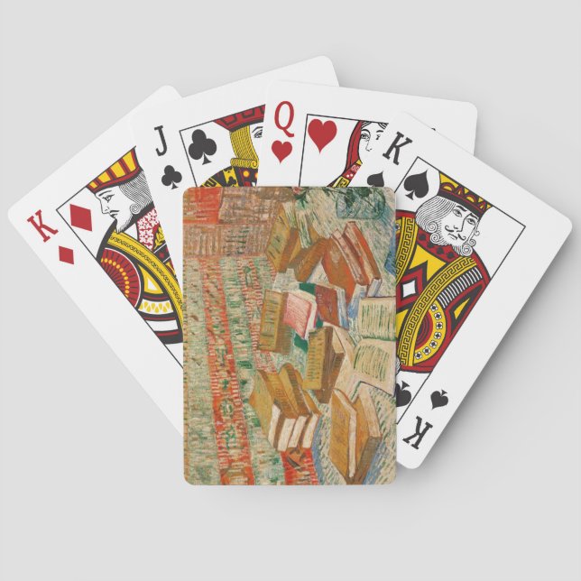 Vincent Van Gogh | de gula bokarna, 1887 Spelkort (Baksidan)